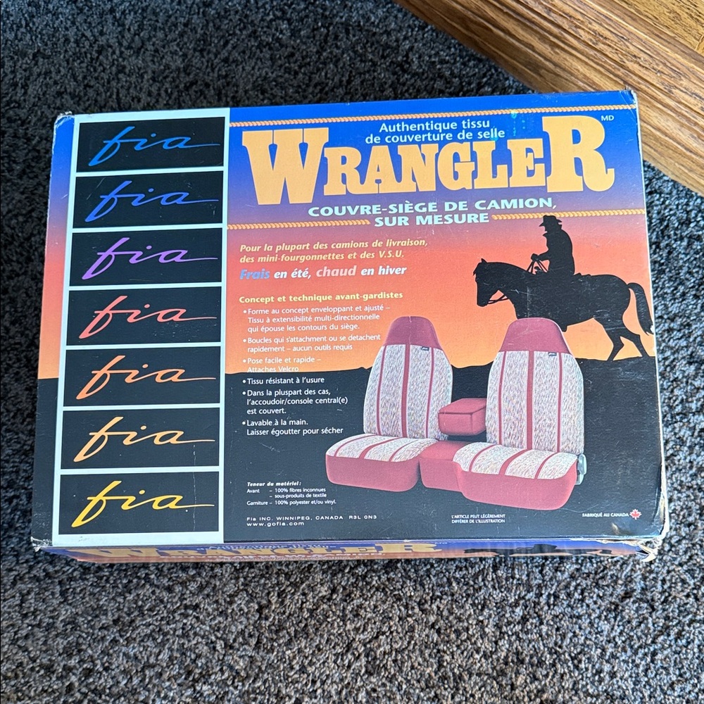Fia Wrangler Truck Seat Covers, TR43. Universal Front Seat for trucks. Black.